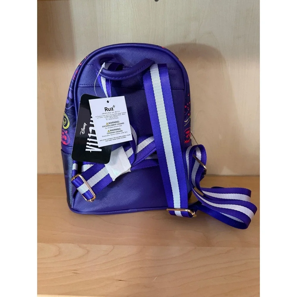 Disney villains backpack RUZ brand, not Loungefly. Brand new